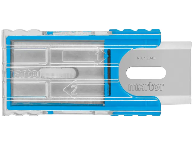 Reservemes Martor rechthoekig nr. 92043 10 stuks
