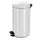 pedaalemmer,30l,HxØ 650x300mm,binnenbak kunststof,romp staal wit