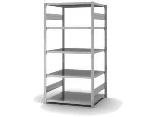 magazijnstelling,grondveld,HxBxD 2000x1060x835mm,vakl. 130kg - 2