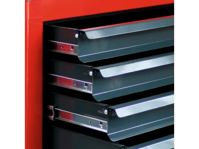 Gereedschapswagen Met Gereedschapsassortiment 950x610x450mm 3 Laden