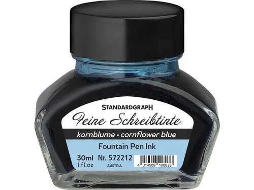 Kalligrafie inkt Standardgraph 30ml korenbloemblauw