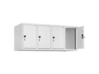 opzetkast,v. locker,4vak.,vak B 300mm,HxBxD 500x1200x500mm - 1