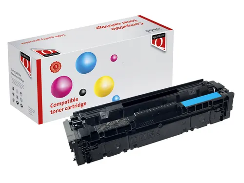 Tonercartridge Quantore alternatief tbv HP CF541X 203X blauw HC