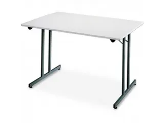 Klaptafel Vrijstaand 140x70 Cm Onderstel Zwart Blad Esdoorn - 2