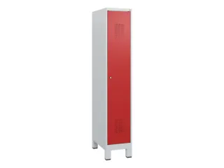 schoollocker,HxBxD 1630x300x500mm,1vak,vak B 300mm,cil.-slot,voeten - 2