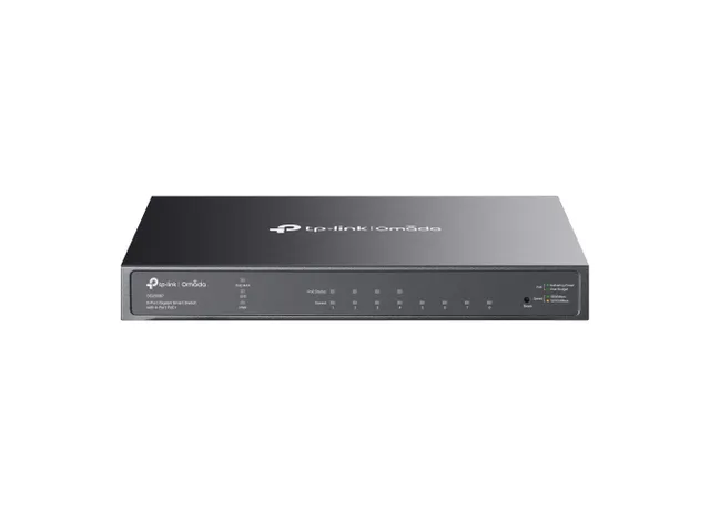 TP-Link Omada TL-SG2008P, Managed, L2/L2+, Gigabit Ethernet (10/100/10