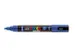 Paintmarker Uni POSCA PC-5BR brushpunt M donkerblauw
