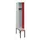 locker met bank,HxBxD 2120x300x815mm,1vak,vak B 300mm,cilinderslot