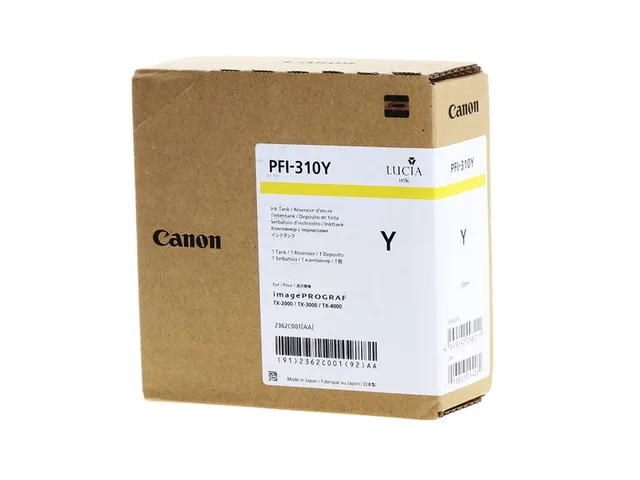 Inktcartridge Canon PFI-310Y geel