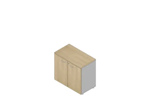 kantoorkast,HxBxD 730x800x450mm,1xhouten vloer,2ordnerhoogte