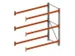 rayonnage grande largeur,rayonnage suivant,HxlxP 2200x2310x800mm