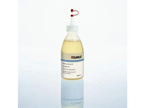 DAHLE Papiervernietiger olie, flacon a 400 ml
