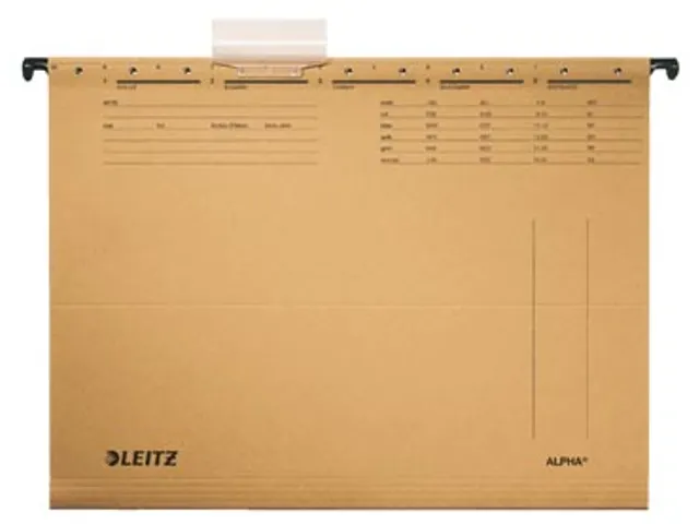 Alpha Verticale Hangmappen A4 Gems V-Bodem Pak van 25 Stuks