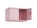 opzetkast,v. locker,2vak.,vak B 400mm,HxBxD 500x800x500mm,cilinderslot