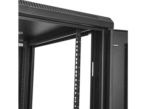 24U Server Rack 19 Inch Vergrendelbare Patchkast 75cm 450kg
