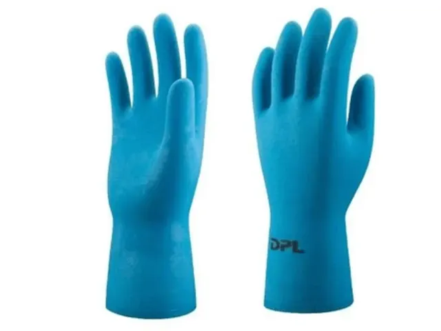 Huishoudhandschoenen Nova 38 Blauw Maat S 6-6.5 200 Paar