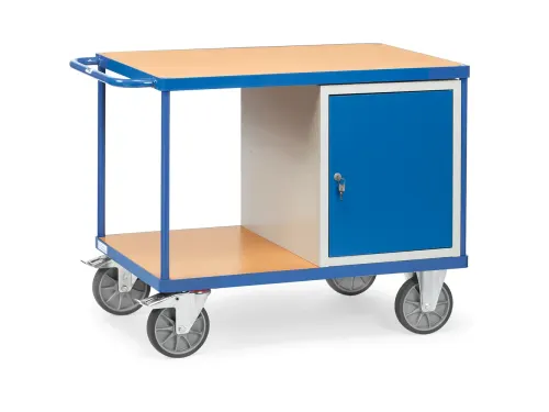 Zware Werkplaatswagens 2432 600kg 1050x700mm Ral5007