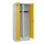 locker voor scheiding van kleding,HxBxD 1950x800x500mm,2vak