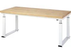 Werkbank elektrisch hoogte verstelbaar 740-1040x2000x900mm beukblad