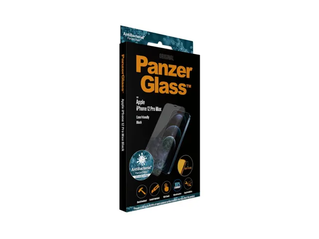 PanzerGlass Screen Protector iPhone 12 Pro Max | Edge-to-Edge, Appl