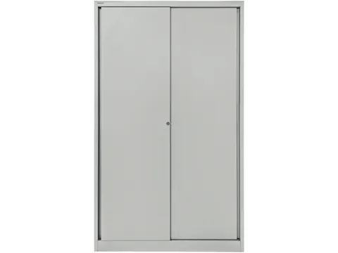 schuifdeurkast,HxBxD 1980x1200x430mm,4xStalen bodem,5 OH