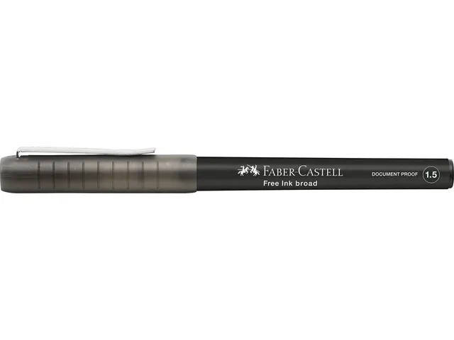 Inktroller Faber-Castell 1.5mm zwart