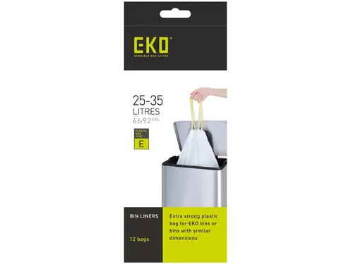 EKO afvalzakken type E 25 - 35 liter Doos 24 x 12 zakken
