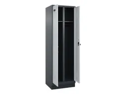 locker voor scheiding van kleding,HxBxD 1950x600x500mm,2vak