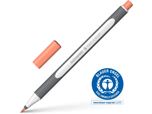 Brushpen Schneider Paint-It 070 abrikoos pastel