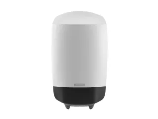 Poetspapierdispenser Katrin klein wit 82209 - 1