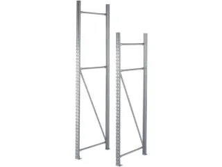 standaard,v. breedvakstelling,HxD 2500x600mm,veldlast 6200kg,verzinkt - 1