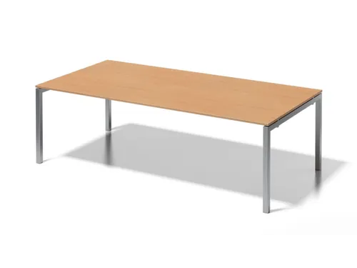 vergadertafel/directiebureau,HxBxD 740x2400x1200mm,rechthoekig