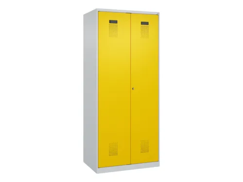 locker voor scheiding van kleding,HxBxD 1850x800x500mm,2vak