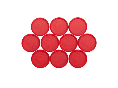 Industriële magneet Ø 30mm 10 Stuks Rood