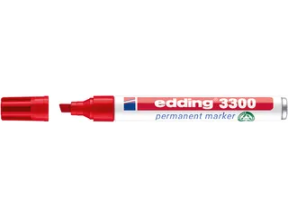 Viltstift Edding 3300 Schuin Rood 1-5mm - 3