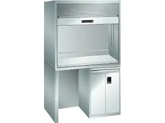 pc-kast,HxBxD 2200x1434x725mm,toetsenbordblad,romp RAL7035