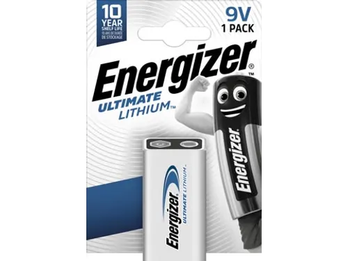 Energizer Batterij Ultimate Lithium 9v L522