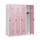 schoollocker,HxBxD 1530x1200x500mm,4vak,vak B 300mm,draaigrendel