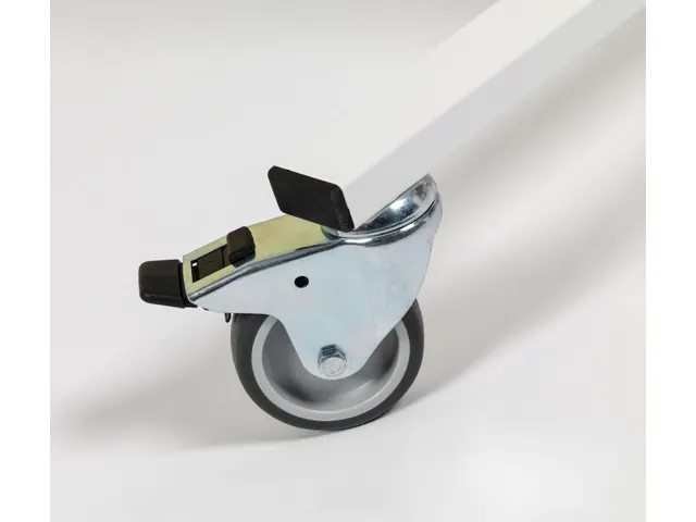 Mobiel Magnetisch Whiteboard 120x180cm gelakt staal met starterkit