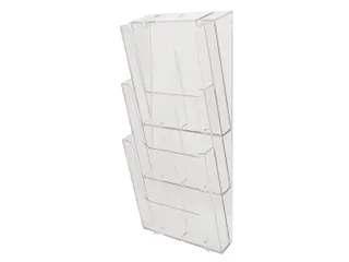 Wandfolderhouder A4 vertic (3) transp. - 3