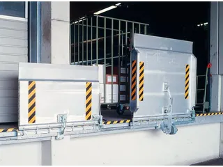 Klapbare Laadbrug Lxb 1315X1500Mm Draagvermogen 4000Kg Met Vering - 2
