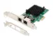 2-poorts Gigabit Ethernet-netwerkkaart,RJ45,PCI Express Intel-chipset