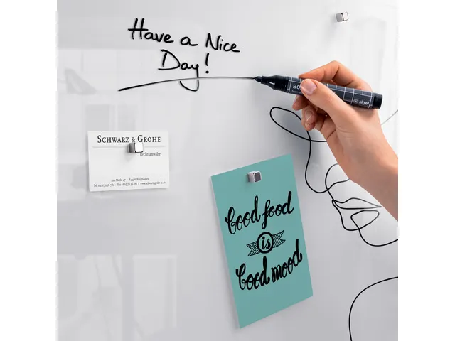 Glas Magneetbord Sigel Artverum Line Art 60x40cm