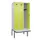 locker met bank,HxBxD 2120x900x815mm,3vak,vak B 300mm,cilinderslot
