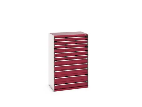 ladekast,HxBxD 1600x1050x750mm,11lade(n),lade voor normale belastingen