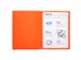 50 dossiermappen FOREVER 180 100% gerecycleerd 24x32cm Oranje