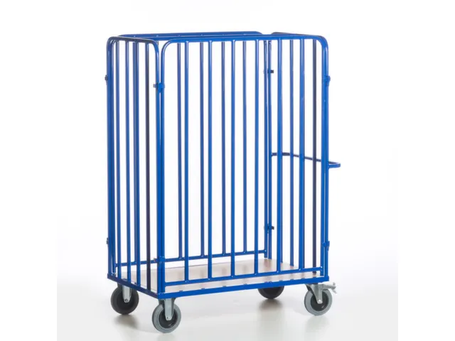 chariot de transport de colis,force 600kg,plateau Lxl 1200x740mm