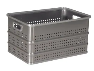 Aluminium Transportbak Hxlxb 340X650X430Mm 80 Liter Geperforeerd - 2