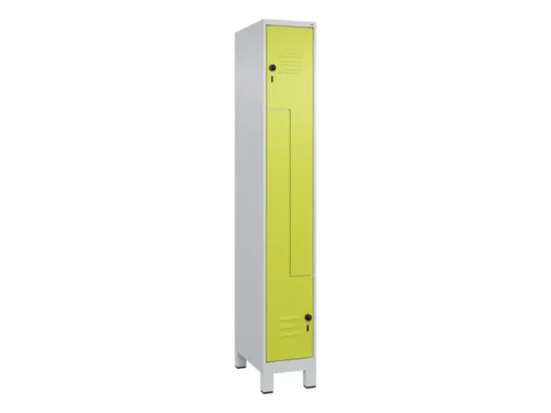 Z-garderobekast,HxBxD 1950x300x500mm,vak B 150/300mm,draaigrendel