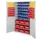 Ruime Bakkenkast 1950x1100x570mm 123 Magazijnbakken Gesleufd Geperf